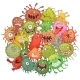 The Accumulation of Bacteria - GraphicRiver Item for Sale