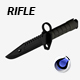 M4A1 Rifle Bayonet - 3DOcean Item for Sale