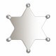 Sheriff Star Silver - 3DOcean Item for Sale