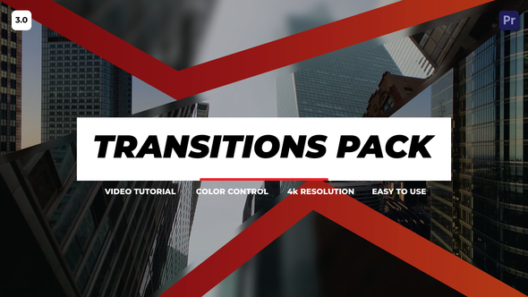 Transitions Pack 3.0 - Premiere Pro
