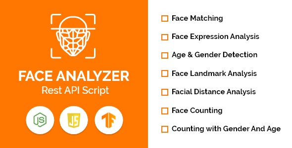 Face Analyzer REST API Script | Top of the Tensorflow Core