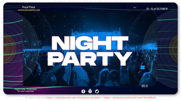 Night Party Music Event Promo