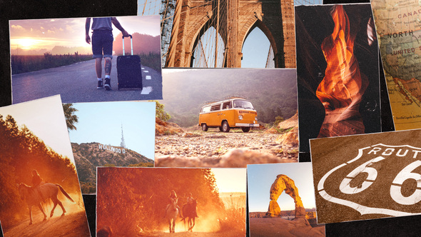 Multi Photo Mosaic Logo Opener alt