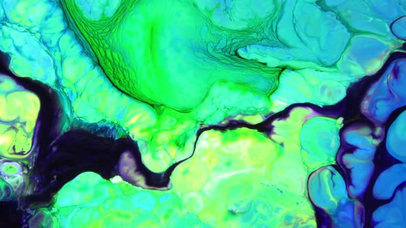 Psychedelic Cosmos Paint Texture Background alt