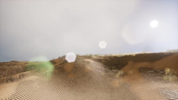 Erg Chebbi Dunes in the Sahara Desert