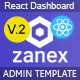 Zanex – React Admin & Dashboard Template - ThemeForest Item for Sale