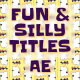 Fun & Silly Titles - VideoHive Item for Sale