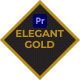 Elegant Gold Logo Reveal | Premiere Pro - VideoHive Item for Sale