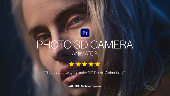 Photo 3D Camera Animator for Premiere Pro