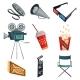 Cinema Icons Set - GraphicRiver Item for Sale