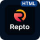 Repto - Business & Agency Consulting HTML5 Template - ThemeForest Item for Sale
