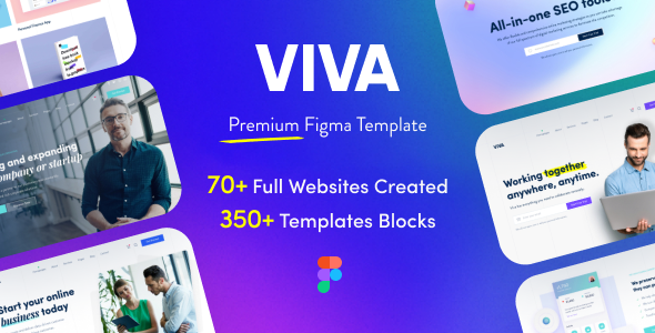 Viva - Creative Multipurpose Figma Template