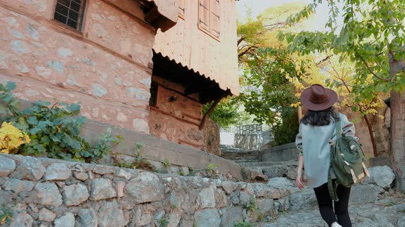 Traveller Woman on the Street