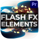 Flash FX Elements And Backgrounds | Premiere Pro MOGRT - VideoHive Item for Sale
