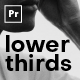 Lower Thirds | Premiere Pro version - VideoHive Item for Sale
