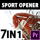 Fast Sport Ball Opener 7in1 Premiere Pro - VideoHive Item for Sale