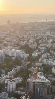 Ukraine Kyiv in the Morning at Sunrise