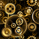 Seamless Brass Gears - GraphicRiver Item for Sale