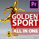 Golden Sport Intro Sports Promo for Basketball, Soccer, Football Premiere Pro - VideoHive Item for Sale
