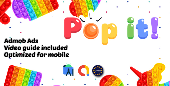 Pop It ( Admob + Android Studio)