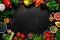 Healthy food. Healthy eating background. Fruit, vegetable, berry.  Vegetarian eating. Superfood - PhotoDune Item for Sale
