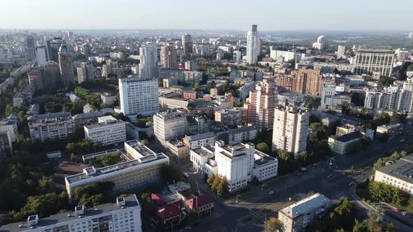 Kyiv - Aerial View of the Capital of Ukraine. Kiev