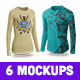 Long Sleeve T-shirt Mockup Men & Women - GraphicRiver Item for Sale