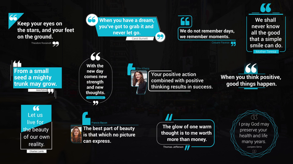 Clean Quotes Title Pack