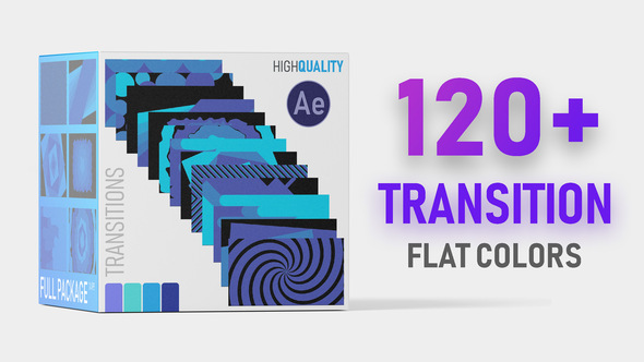 Flat Color Transition Pack HD