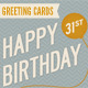 Birthday Greeting Card Pack - GraphicRiver Item for Sale