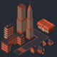 Isometric City Buildings Toolkit For Explainer Video - VideoHive Item for Sale