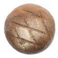 Rye bread on white background isolate top view - PhotoDune Item for Sale