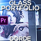 Glass Portfolio Gallery - Premiere Pro Mogrt Project - VideoHive Item for Sale