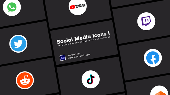Social Media Icons I alt