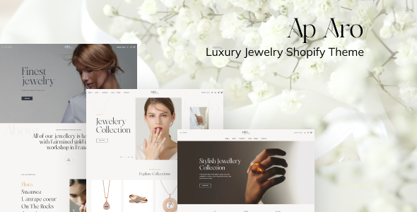 Ap Aro - Jewelry Store Shopify Theme