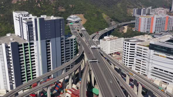 Cargo Terminal in Hong Kong