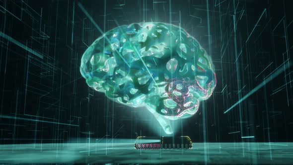 HUD UI Human Brain