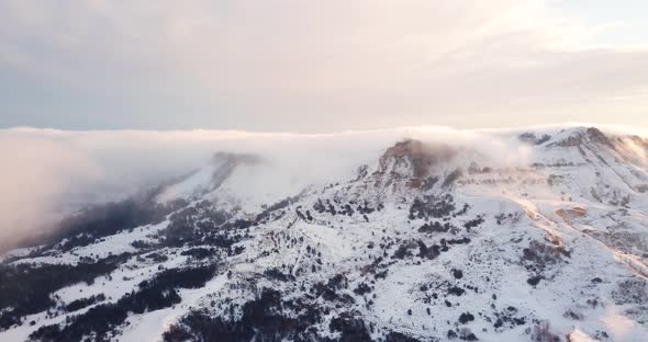 Morning Peaks Nature