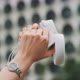 Close up of female hands using vr controllers - VideoHive Item for Sale