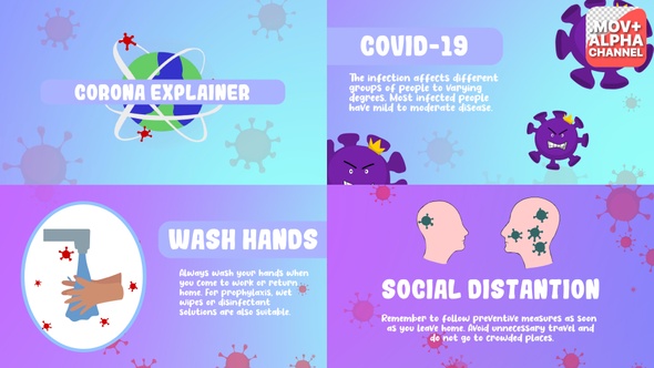 Coronavirus Explainer | Motion Graphics alt