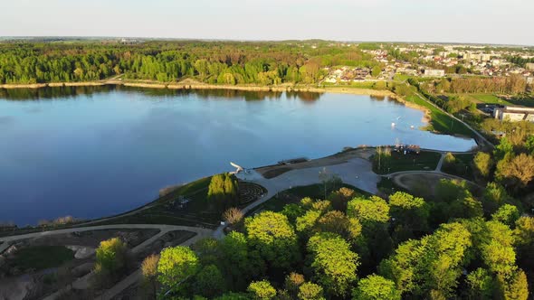 Talksa Lake In Siauliai