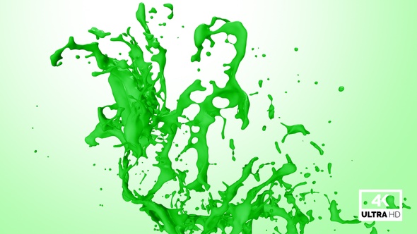 Green Paint Splash alt
