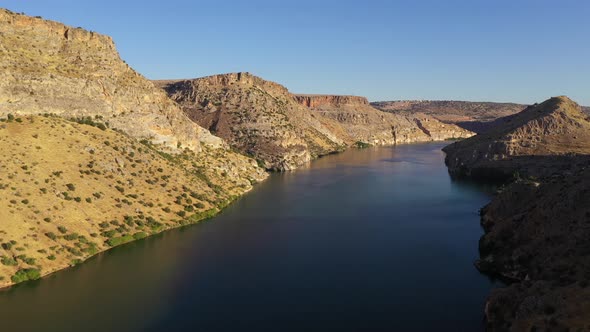 Halfeti  Euphrates river in Şanlıurfa.