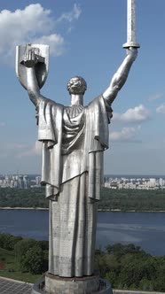 Motherland Monument in Kyiv Ukraine