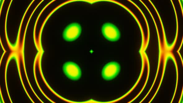 Slow Circle Animation Night Vision Colours