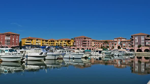 Lattes, Port Ariane,Herault, Occitanie, France.