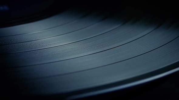 Vinyl Record Playing