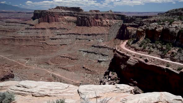 Dead Horse Point State Park in Summer Season USA