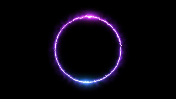 Glow Neon Circle Light Loop