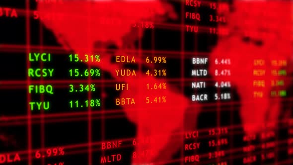 Financial concept. Share price. Market share. Global business background. alt